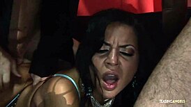 sharing two hard dicks makes these babes ecstatic