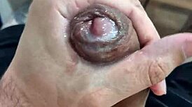 young twink jerking off his big cock 😏