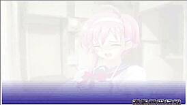 In apartment of love ep 11, she gets double penetrated in hentai style