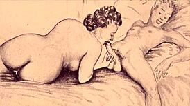 Erotic illustrations from the good old days