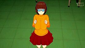 velma solves mystery with tight pussy