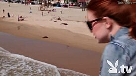 Leanna Decker Stuns in Dreamy Playboy Redhead Shoot