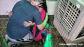 Indian wife bent over electrician
