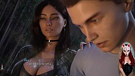 dreamland ep 19: fingering her slutty pussy in public