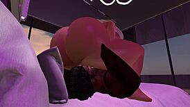Second Life Black Man Fucks Latina Woman In Her Bedroom