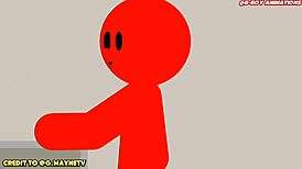 I accidentally join a big ass threesome