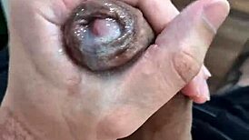 young twink jerking off his big cock 😏