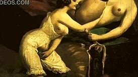 Classic Vintage Erotic Anime Illustration