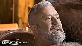 lonely older man finally bangs his crush truemale in bareback session