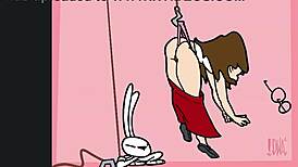 Animated Girl Wedgies Compilation 1 with Wild Action Scenes