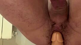Training My Ass To Prolapse With Buttplug And Dildo Insertion