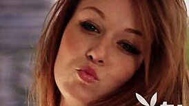 Leanna Decker Stuns in Dreamy Playboy Redhead Shoot