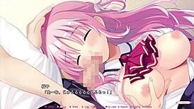 Hajilove mini fandisk vol 01 with Sakurako Sonoike in steamy lover scene 1