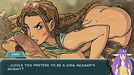 Star Chanel 34 Early Part 92 Lara Croft Blowjob!