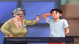 Stará a bujná v Summer Time Saga Unc časť 21