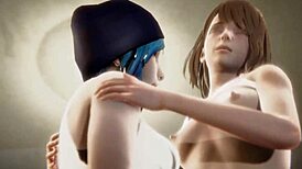 Chloe And Maxine Squirting Lesbian Orgasm