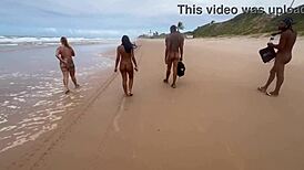 I Hosted an Orgy at Nudist Beach with Hot Friends