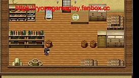 hot geisha princess setsuna gets wild in ryona hentai game 😈