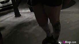 Hey busty teen Meraki, wanna give more free public blowjobs on the street today?