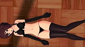 Megumin Konosuba Fucks in Bikini on Floor Adult