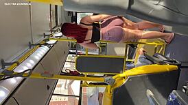 I took my maid home and she did this on the bus