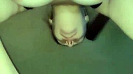 there was this milf with big dangling udders giving an intense blowjob to a lucky cock last night