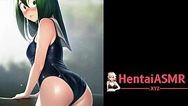 Froggy Anime Slut Goda dan Main di Bikini Kecil untuk Fun Gila. Siapa Mau Gabung Party Hentai?