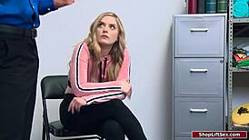 Teen Student Working Gets Caught For Stealing At The Job