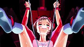 Haruka faces deep humiliation in intense anime hentai scene