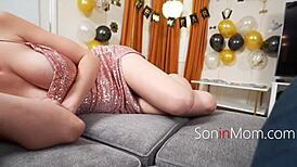 step mom lilian stone rides austin pierce hard!!