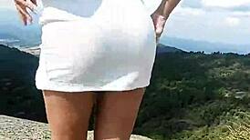 Horny outdoor sex in the mountains! 😍