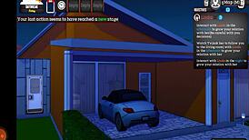 Adorable Milf with Big Tits in Hentai Action