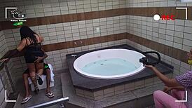 Making Of Coroa Experiente Fazendo Cena Com Novinho Cheio De Tatuagem Do Pau Grande Wallif Santos Completo No Xvideos Red