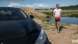 naked men at car wash end with gay jerk and massive cumshot! 🚗💦