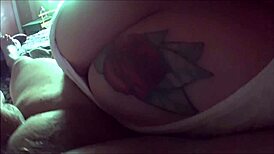 Prostitute wife sucks cock and flaunts her big tits for money