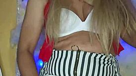 beautiful transvestite with makeup