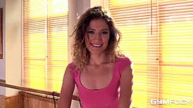 Gym fuck with kinky workout tricks by Stasy Riviera