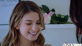 Vixen Films Two Horny College Students Getting Bent Over and Fucked