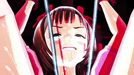 Haruka faces deep humiliation in intense anime hentai scene