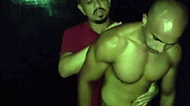 Brazilian gay stallion takes it passive outdoors first time