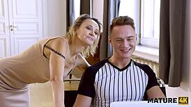 Mature4k Man Fulfills Mature Woman's Desires in Bed, Wow!