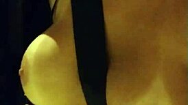 Peruvian brunette flashes big tits in São Paulo traffic chaos