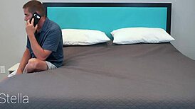 milf stella hotel 69 wake up blowjob