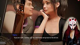 Redhead milf Kate in maid cosplay stockings!