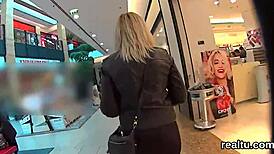 Charming Czech Nympho Seduced in Mall for Hardcore POV Pounding Action