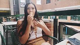 First Time Fuck at Home with Cute Latina Teen 18+ After Mall Meet