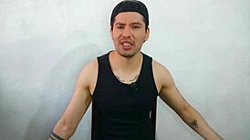 Convinced straight married coworker to suck big cock at work