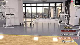 귀여운 룸메이트의 마지막 게임, 수영장 옆 누드 포징