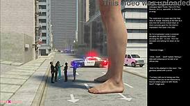 Big apple small 18+ gesture in 3d cartoon?