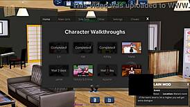 Exploring the harem hotel in episode 371